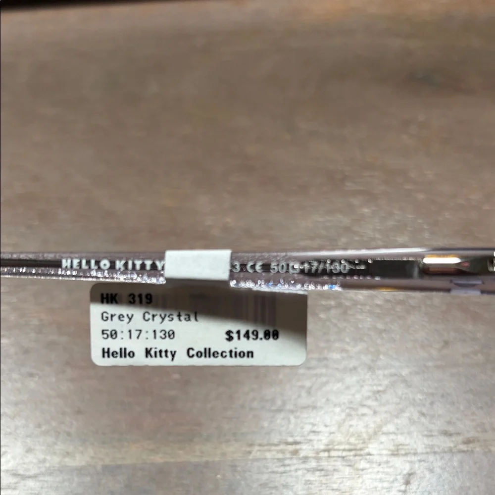 Hello Kitty Transparent Eyewear with Red Accent